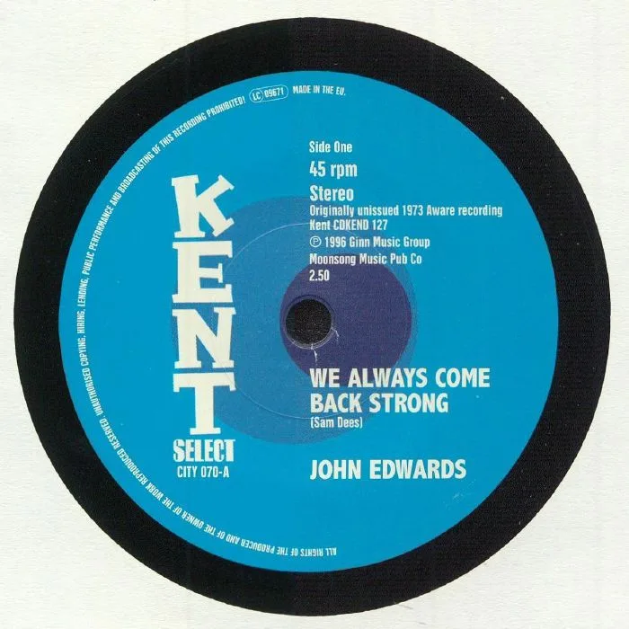 John EDWARDS — We Always Come Back Strong