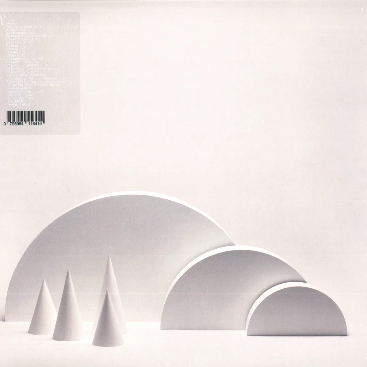 Front cover — Norken — Our Memories Of Winter LP 2x12"