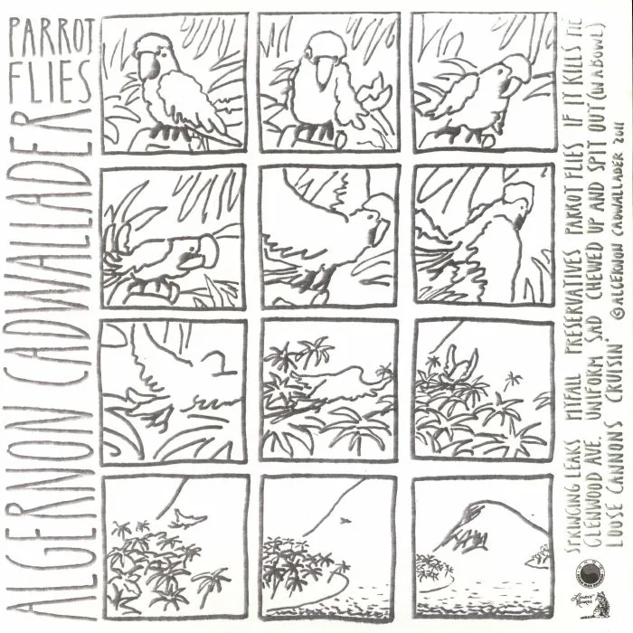 Обратная сторона обложки — ALGERNON CADWALLADER — Parrot Flies