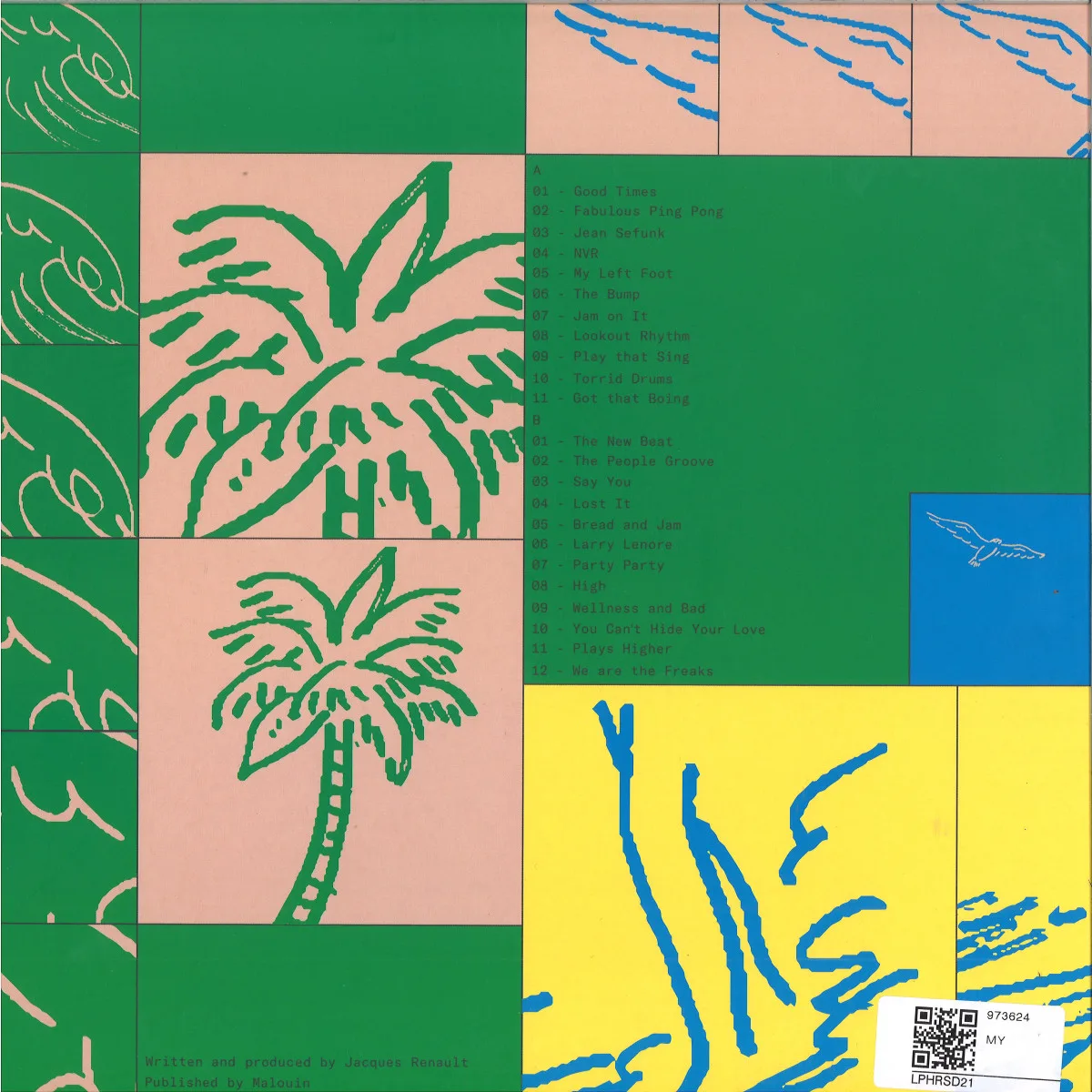 Back cover — Jacques Renault — Sky Islands