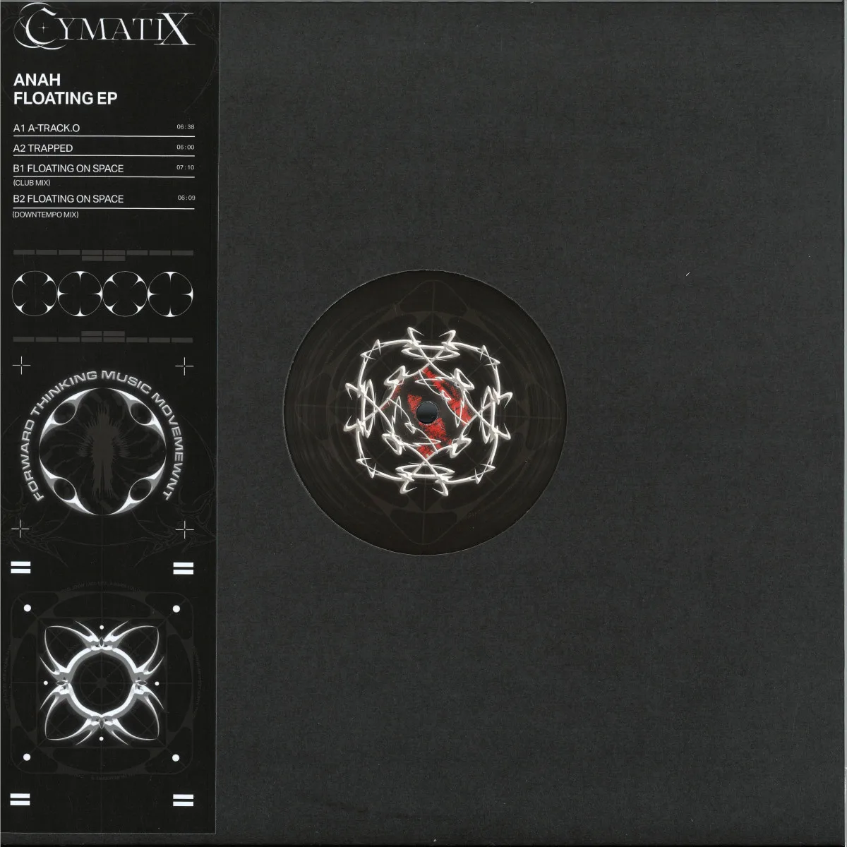 Лицевая сторона обложки — Anah — Floating EP