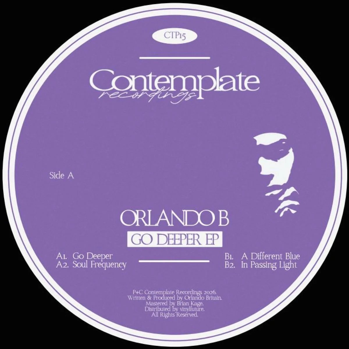 Обратная сторона обложки — Orlando B — Go Deeper EP
