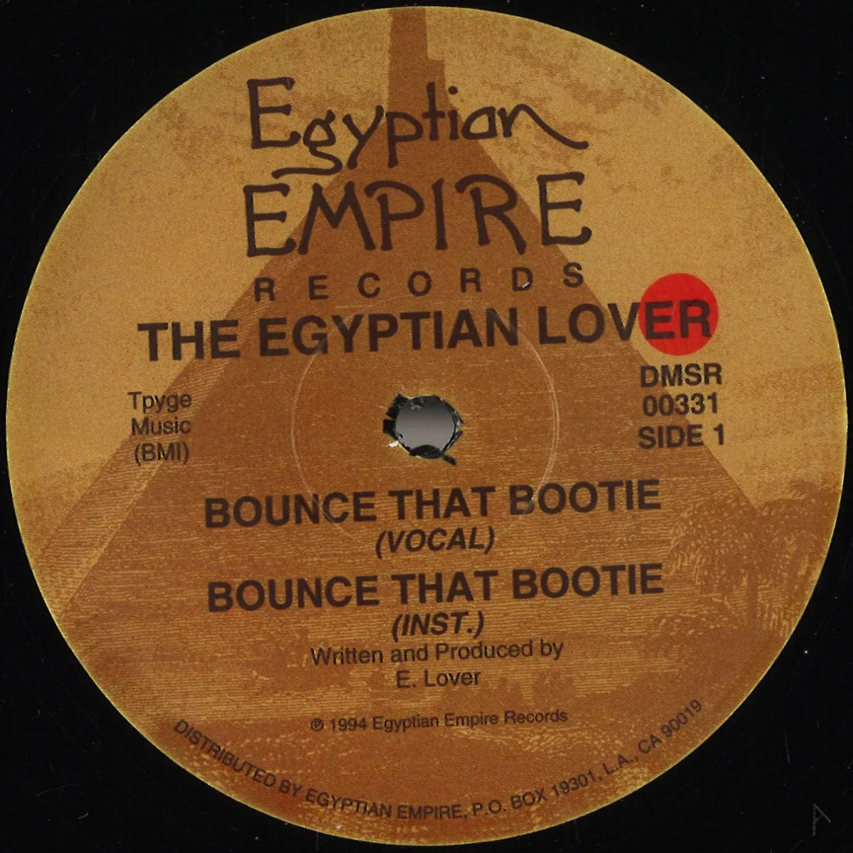 The Egyptian Lover — Bounce That Bootie