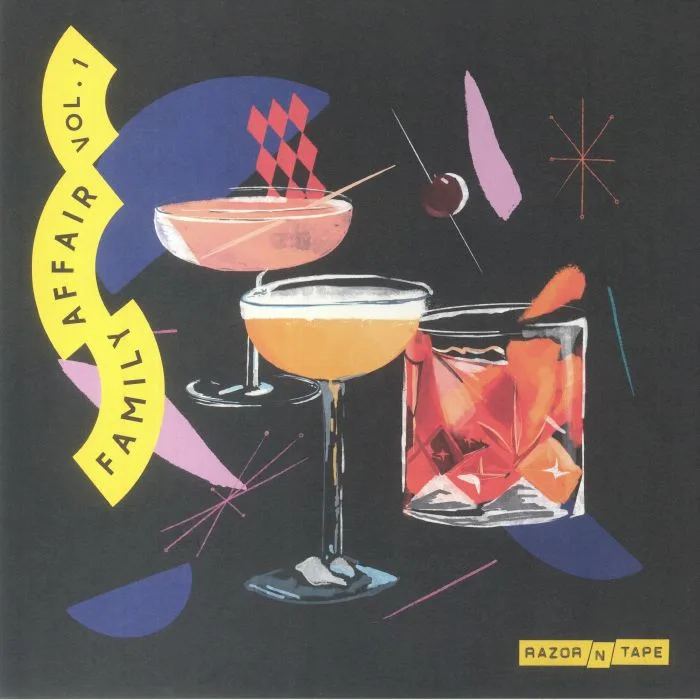 Front cover — DIMITRI FROM PARIS / DJ ROCCA / SAUCY LADY / MISIU / CLIVE FROM ACCOUNTS — Family Affair Vol 1