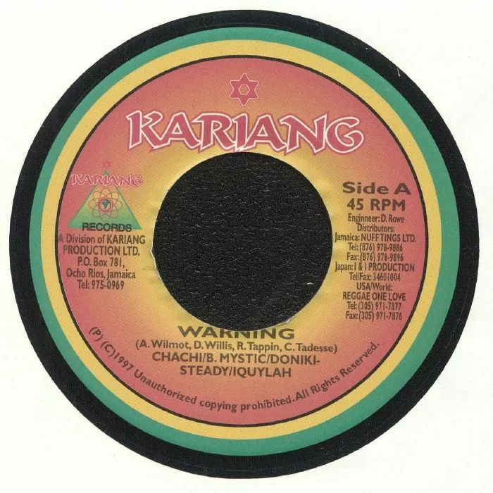 CHACHI / BMYSTIC / DONIKI / STEADY / IQUYLAH — Warning