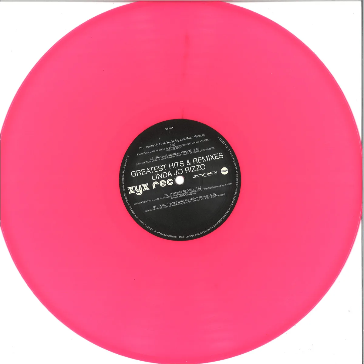 Linda Jo Rizzo — Greatest Hits & Remixes LP