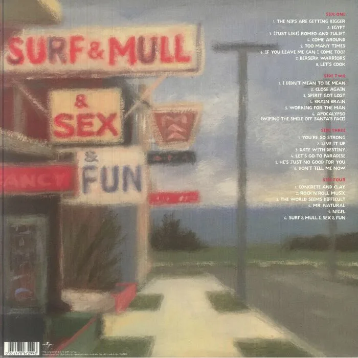 Back cover — MENTAL AS ANYTHING — Surf & Mull & Sex & Fun: The Classic Recordings Of Mental As Anything