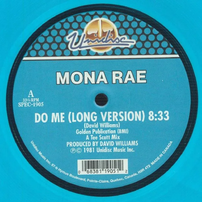 Mona RAE — Do Me (reissue)