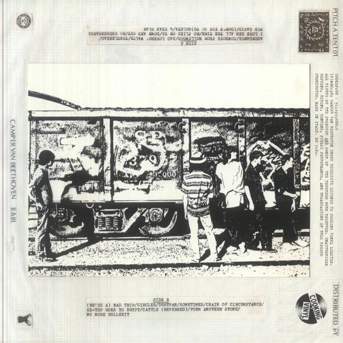 Обратная сторона обложки — CAMPER VAN BEETHOVEN — II & III (40th Anniversary Edition)