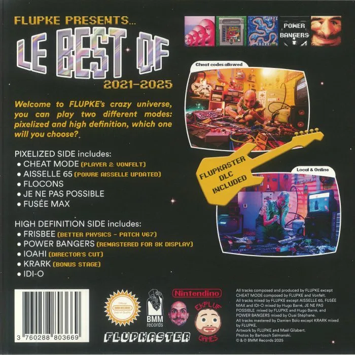 Back cover — FLUPKE — Le Best Of Flupke
