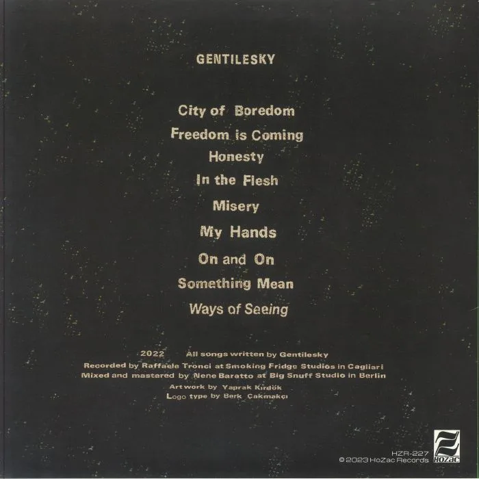 Back cover — GENTILESKY — Ways of Seeing