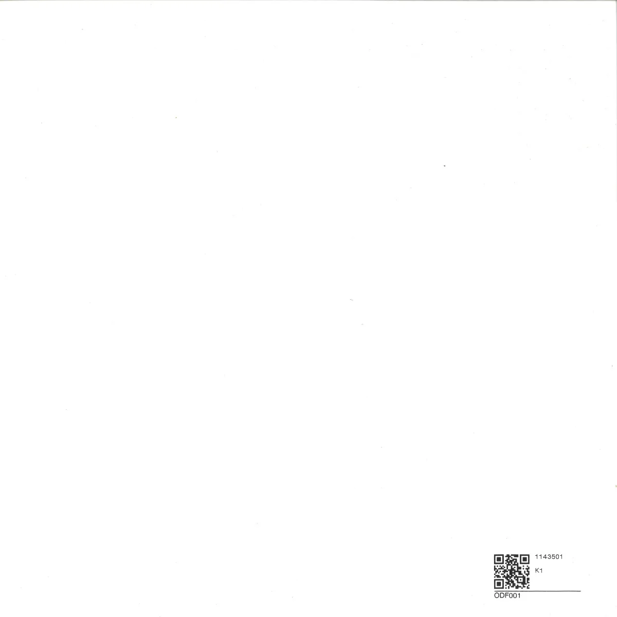 Обратная сторона обложки — Odf — Tell Them / Underground