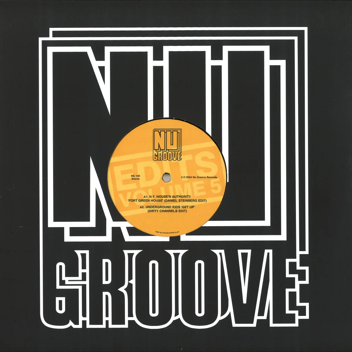 Back cover — Various — Nu Groove Edits, Vol. 5