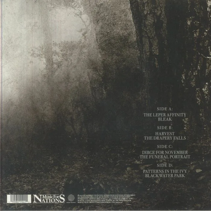 Back cover — OPETH — Blackwater Park (25th Anniversary Edition)