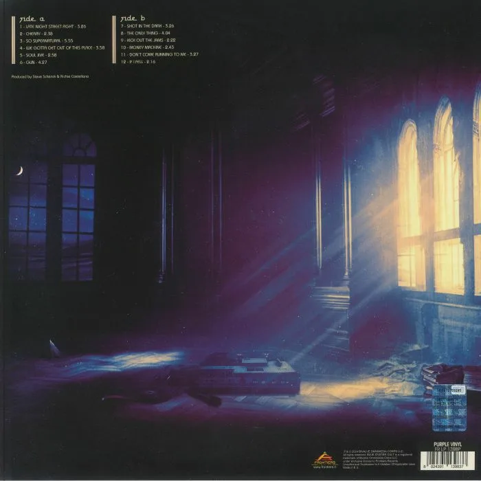 Обратная сторона обложки — BLUE OYSTER CULT — Ghost Stories (B-STOCK)