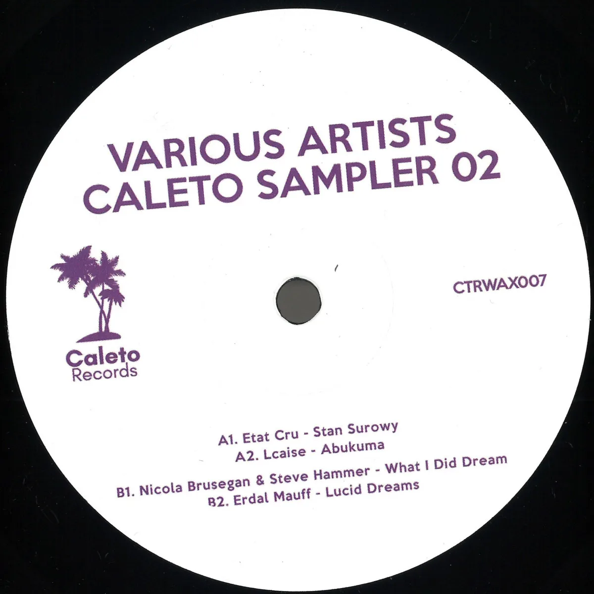 Лицевая сторона обложки — Various — Caleto Sampler 02