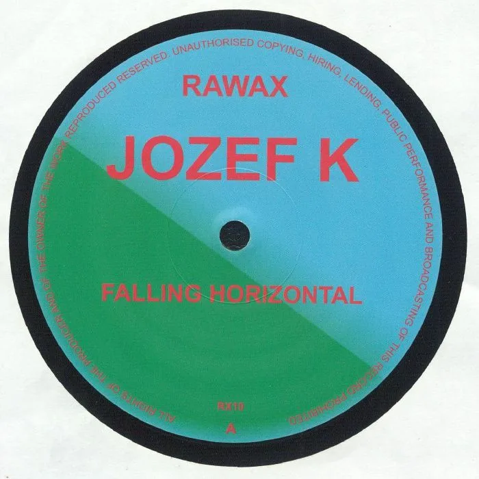 Front cover — JOZEF K — Falling Horizontal