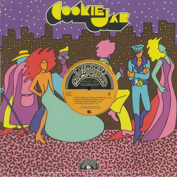 Обратная сторона обложки — COOKIE JAR — Cookie Jar