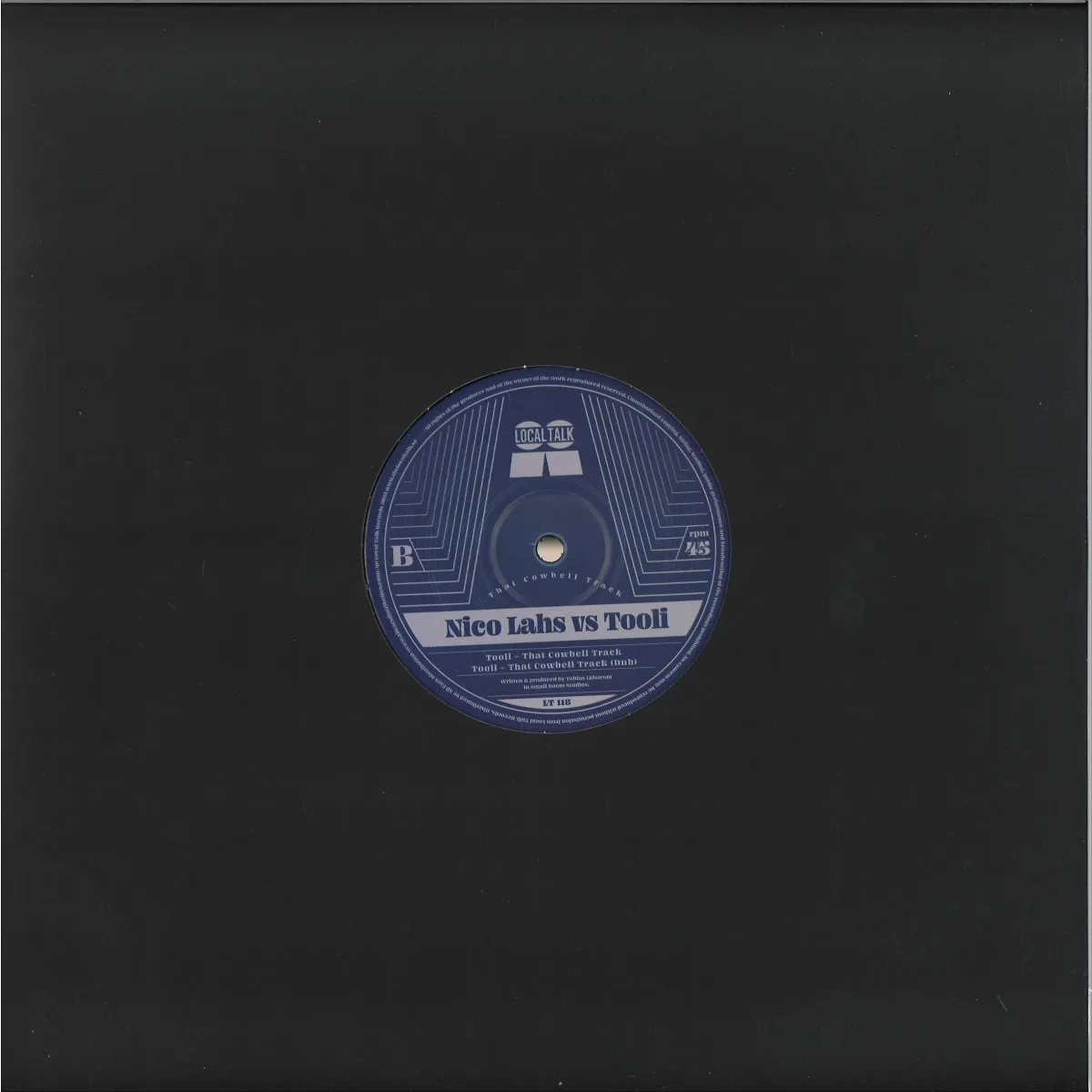 Back cover — Nico Lahsvs.Tooli — EVERYTHING IS GOOD / THAT COWBELL TRACK EP
