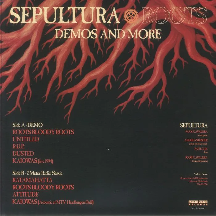 Обратная сторона обложки — SEPULTURA — Roots Demos & More