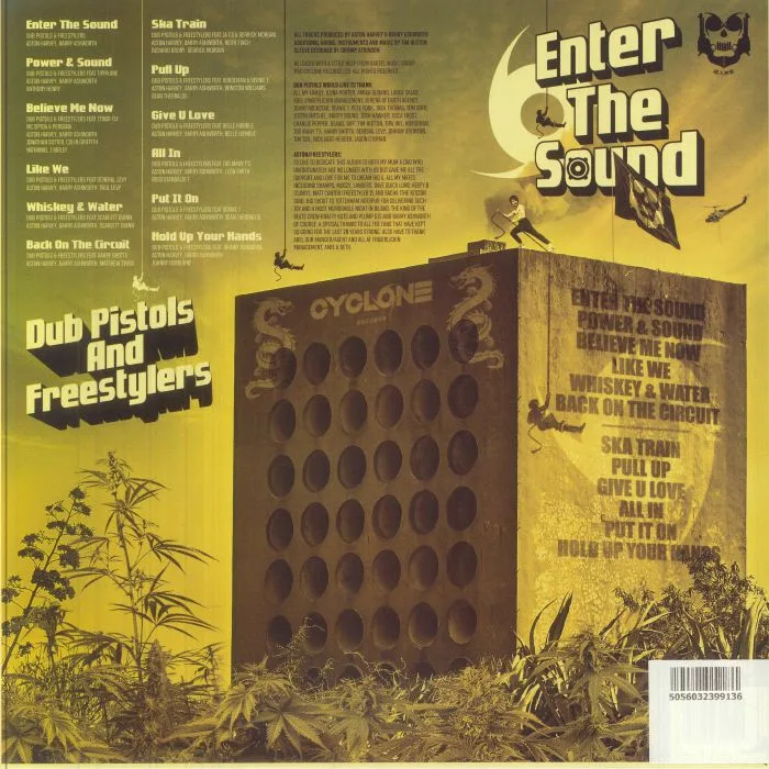 Back cover — DUB PISTOLS / FREESTYLERS — Enter The Sound