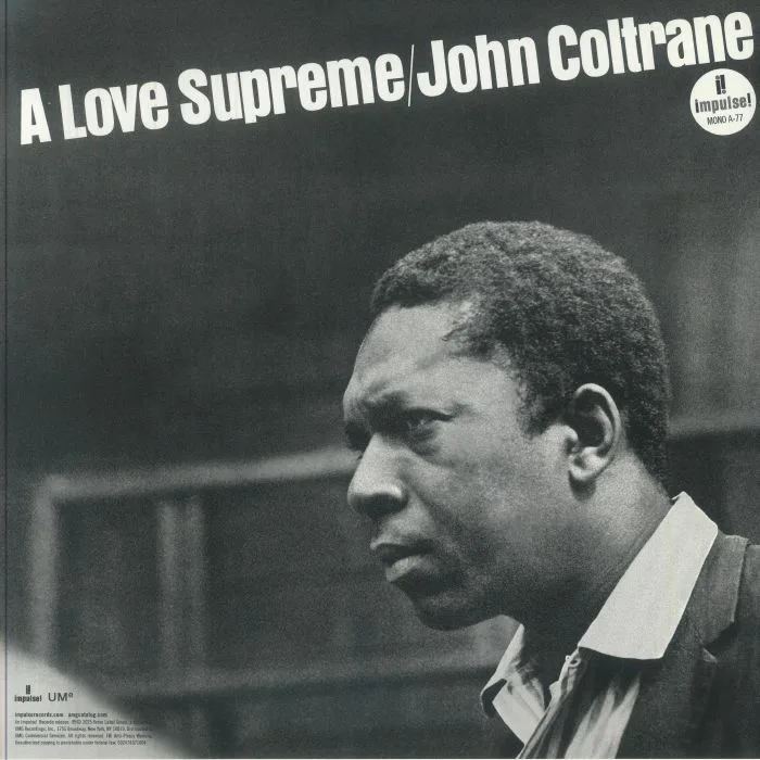 Обратная сторона обложки — John COLTRANE — A Love Supreme (60th Anniversary Mono Edition)