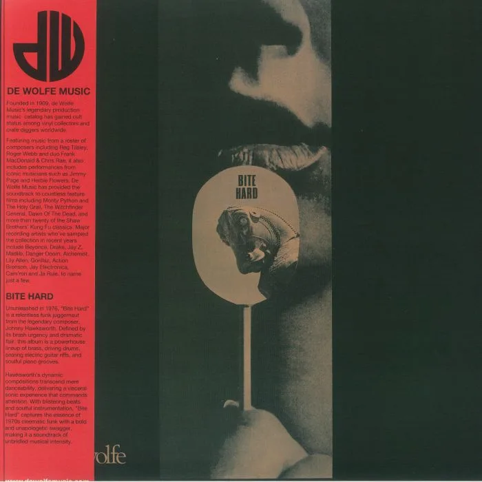 Front cover — Johnny HAWKSWORTH — Bite Hard (reissue)