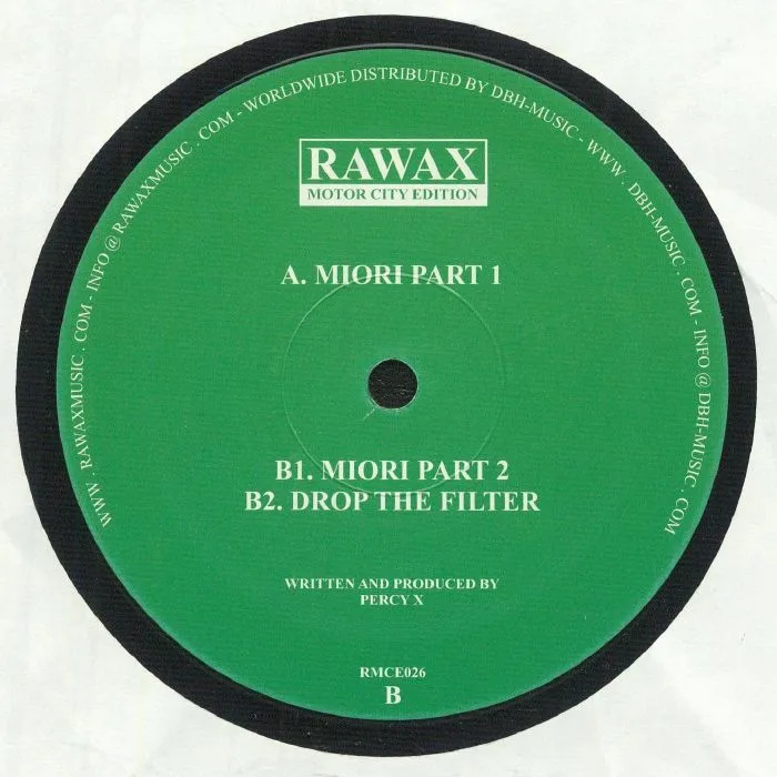 Back cover — MION aka PERCY X — Miori EP