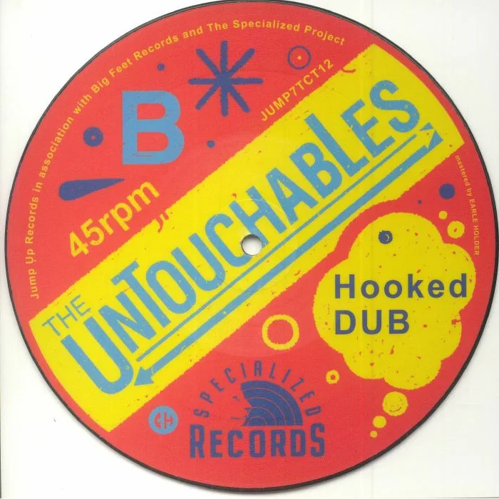 Back cover — The UNTOUCHABLES — Hooked On A Feeling