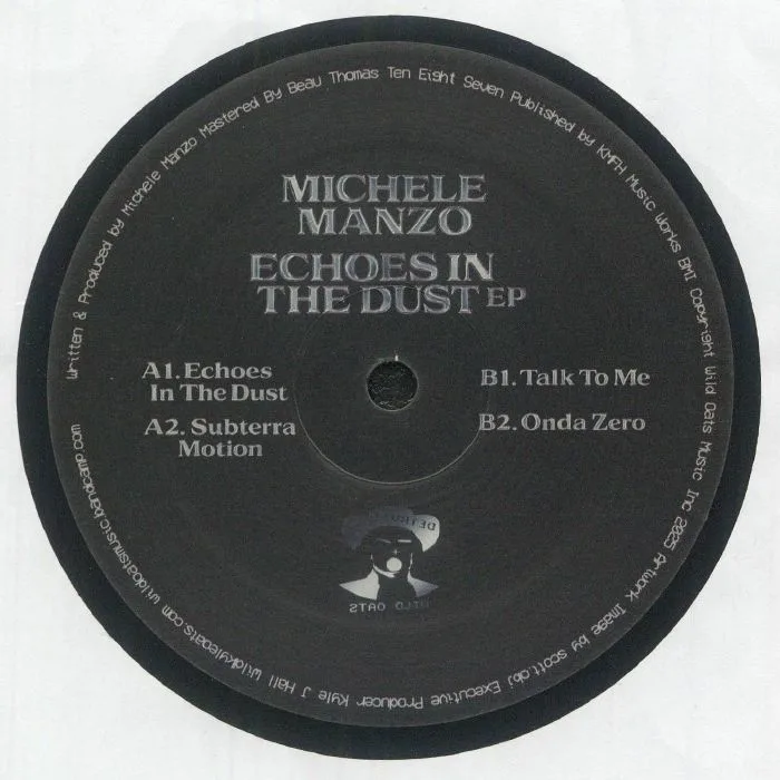 Back cover — Michele MANZO — Echoes In The Dust EP