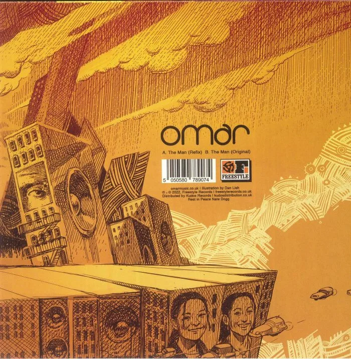 Back cover — OMAR — The Man: Refix (The Next Installment)
