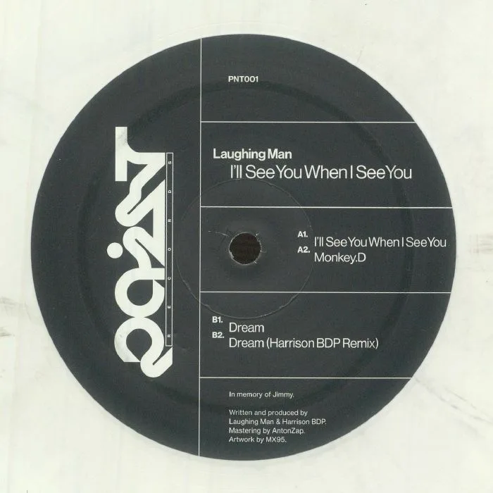 Лицевая сторона обложки — LAUGHING MAN — I'll See You When I See You EP