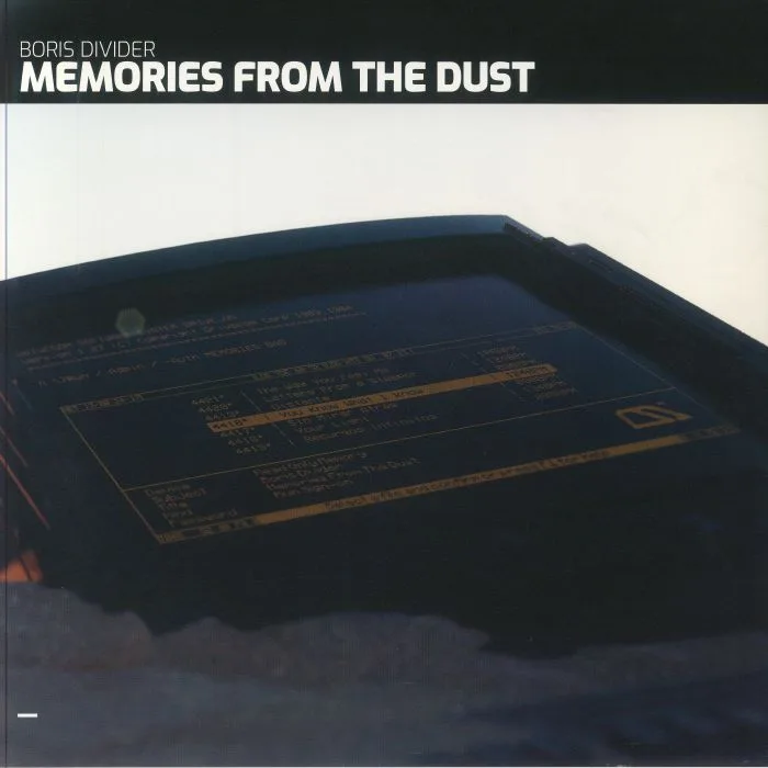 Лицевая сторона обложки — Boris DIVIDER — Memories From The Dust