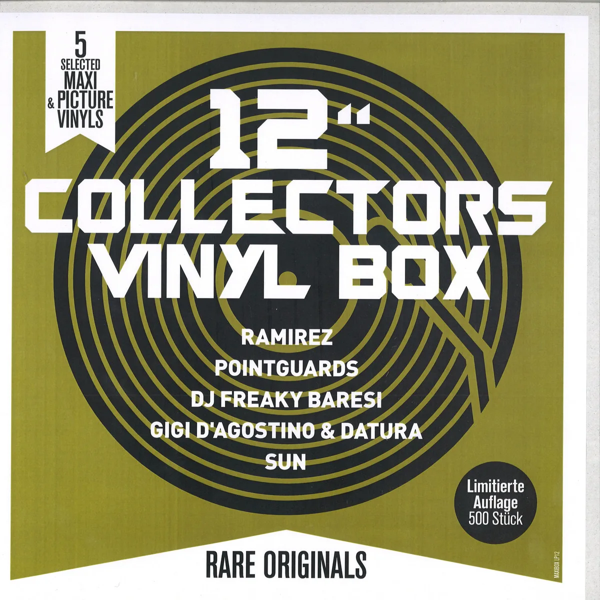 D'agostino&Datura,Ramirez,Dj Freaky Baresi,Uvm — Collectors Vinyl Box