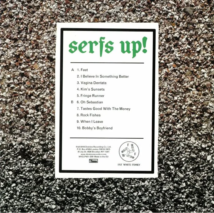 Back cover — FAT WHITE FAMILY — Serfs Up!