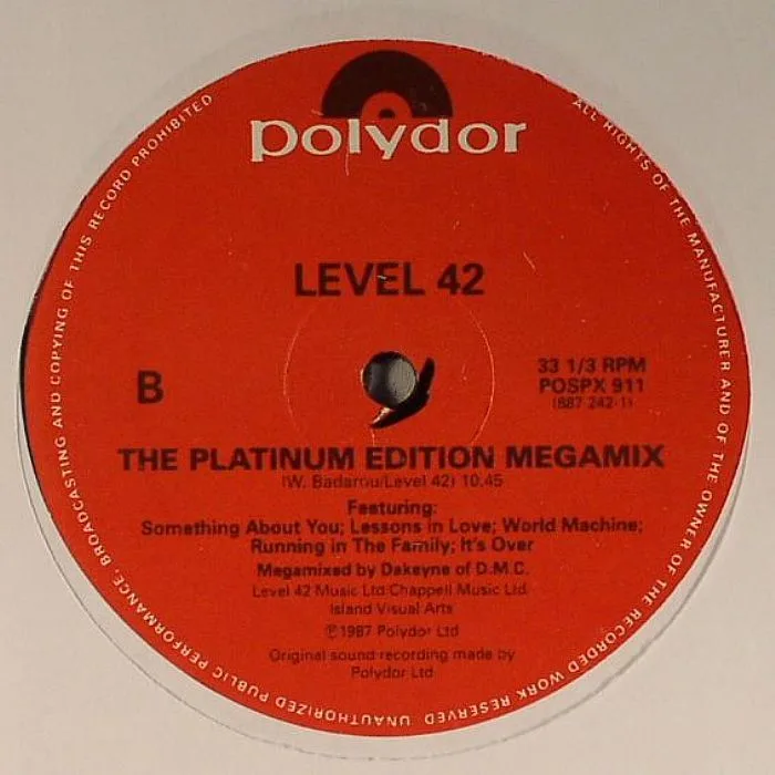 Обратная сторона обложки — LEVEL 42 — Children Say