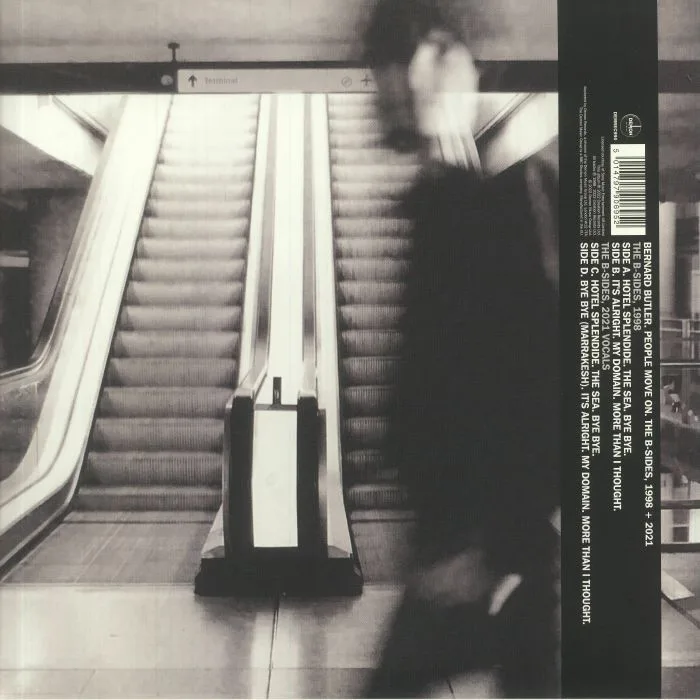 Back cover — Bernard BUTLER — People Move On: The B Sides 1998 & 2021 (Record Store Day RSD 2022)