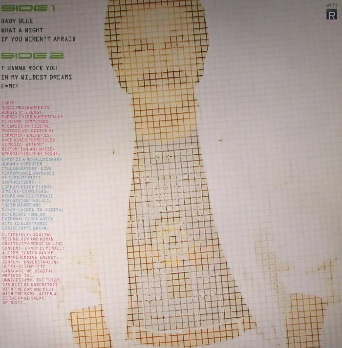 Back cover — GIORGIO — E Equals MC2
