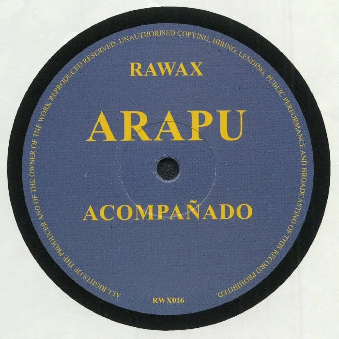 Лицевая сторона обложки — ARAPU — Acompanado
