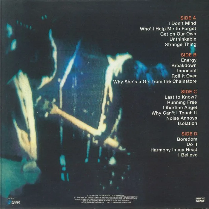 Обратная сторона обложки — BUZZCOCKS — French (reissue)