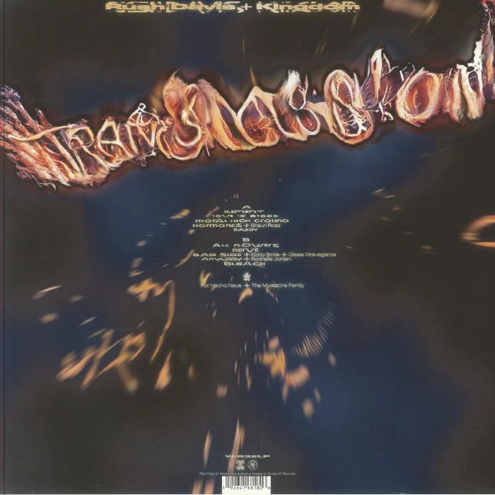 Обратная сторона обложки — Rush DAVIS / KINGDOM — Transmission