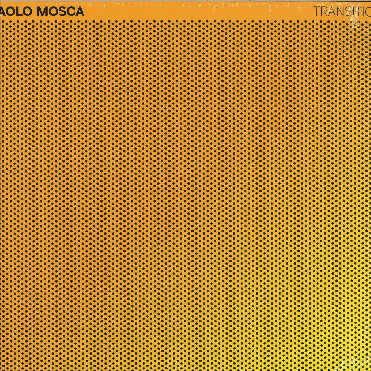 Front cover — Paolo Mosca — Transition LP 2x12"