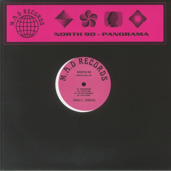 Лицевая сторона обложки — NORTH 90 — Panorama EP