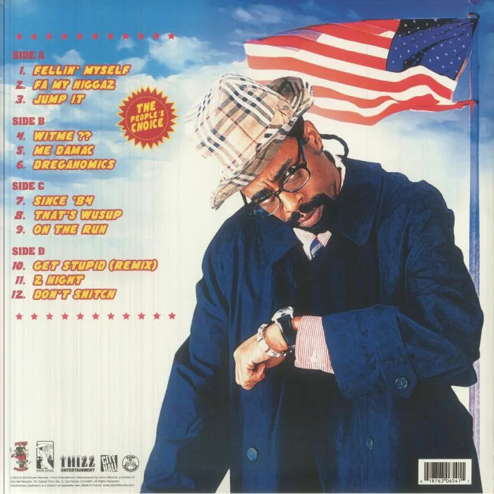 Обратная сторона обложки — MAC DRE — Ronald Dregan - Dreganomics
