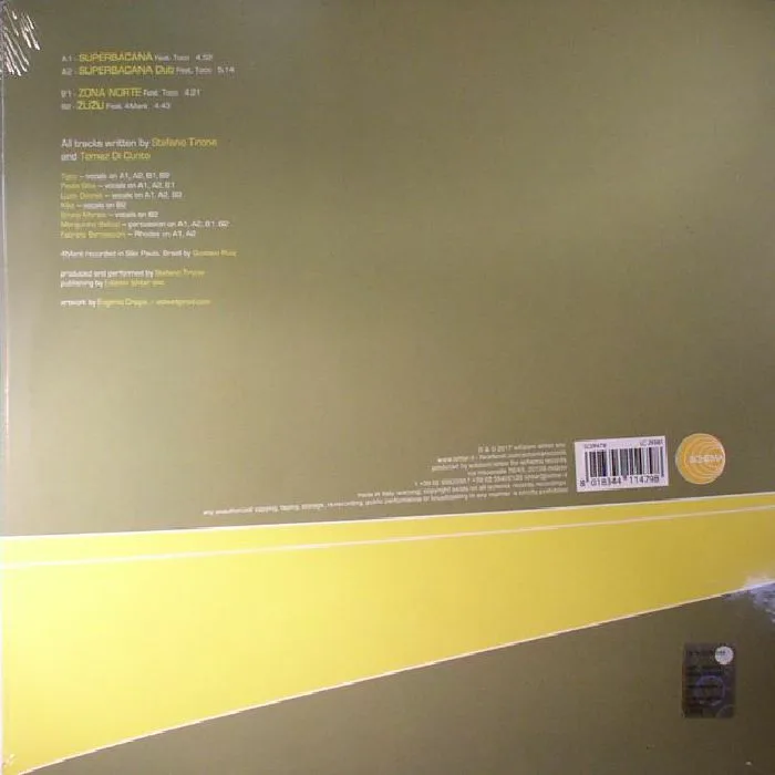 Back cover — S TONE INC feat TOCO — Superbacana EP