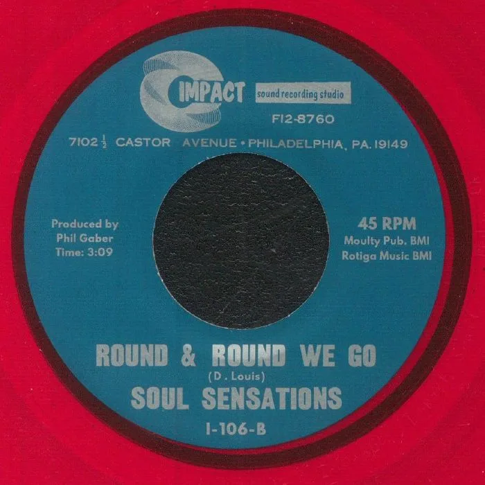 Обратная сторона обложки — SOUL SENSATIONS — Baby I Love You
