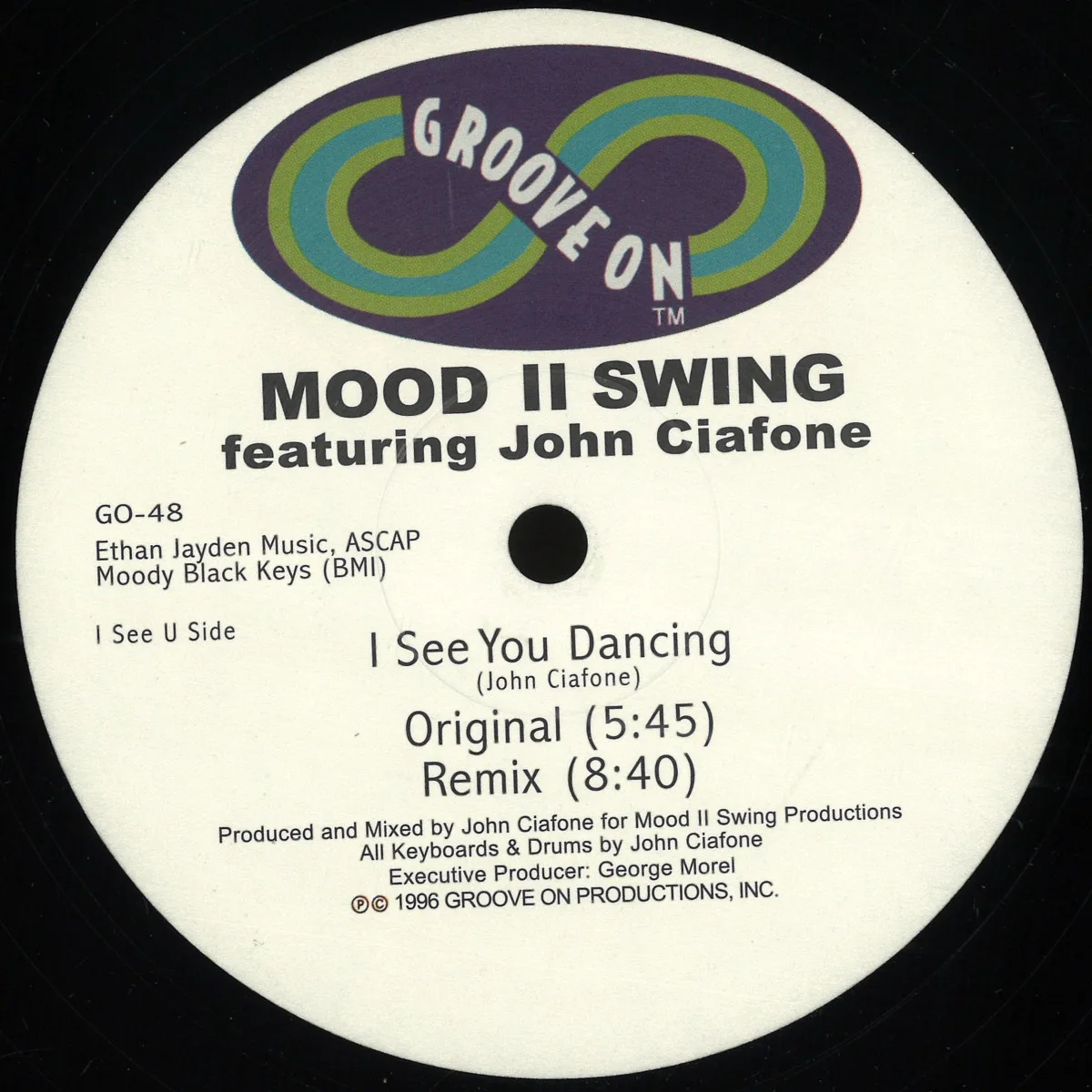 Mood Ii Swing Featuring John Ciafone — I See You Dancing