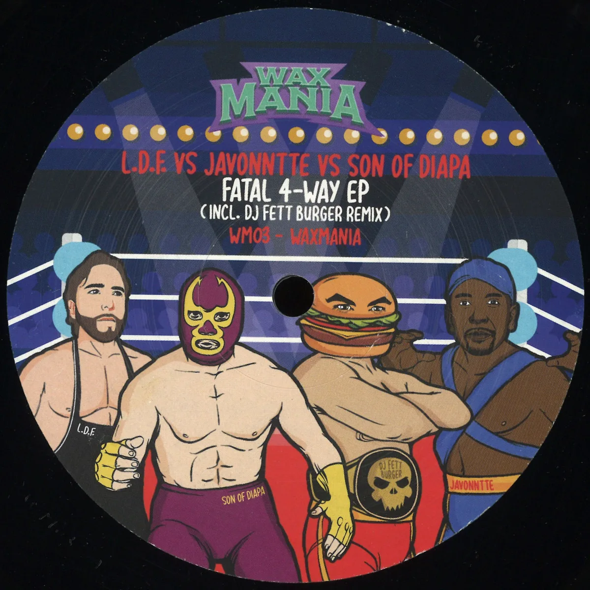 L.d.f.vs.Javonnttevs.Son Of Diapa — Fatal 4-Way EP (Dj Fett Burger Remix)