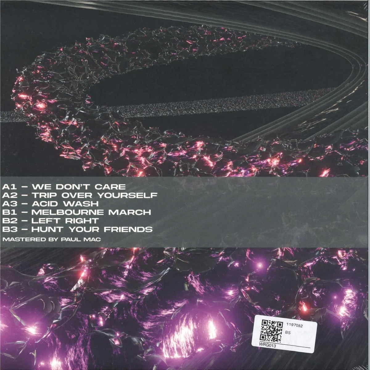 Back cover — Alpharisc — We Don't Care EP
