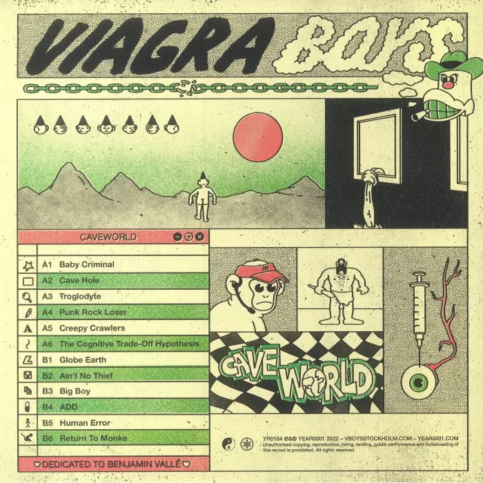 Back cover — VIAGRA BOYS — Cave World